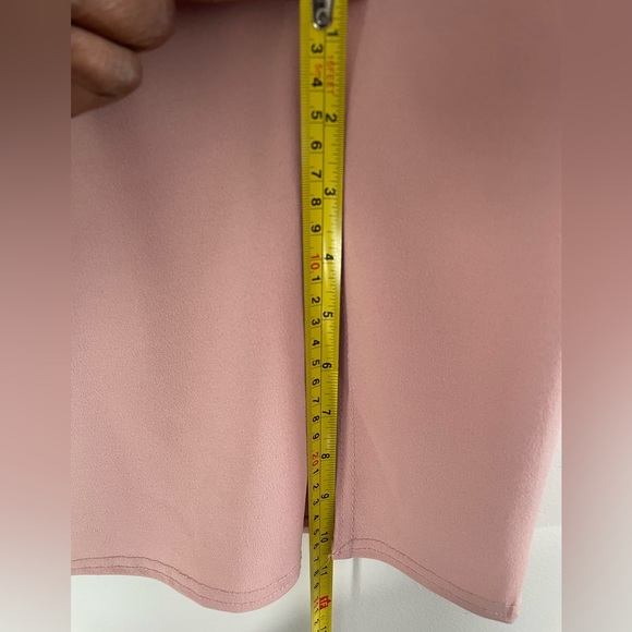 Lord & Taylor’s Quiz Dusky Frill Pink Halter Neck Frill Dress - Picture 6 of 9